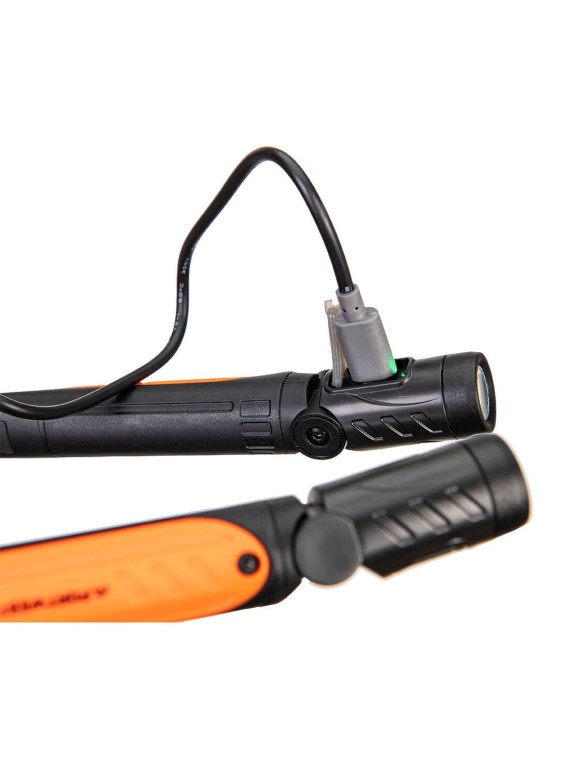 Lampe de Travail Rechargeable à Double Tête – Pivot, USB | Signal Market