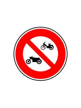 BK9b Interdiction aux cycles et aux cyclomoteurs