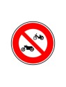 BK9b Interdiction aux cycles et aux cyclomoteurs