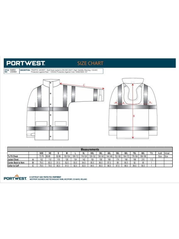 Parka d’hiver S460 – Chaleur et protection optimale | Signal Market