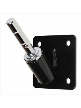 Fixation Murale 45° – Support Noir pour drapeaux | Signal Market