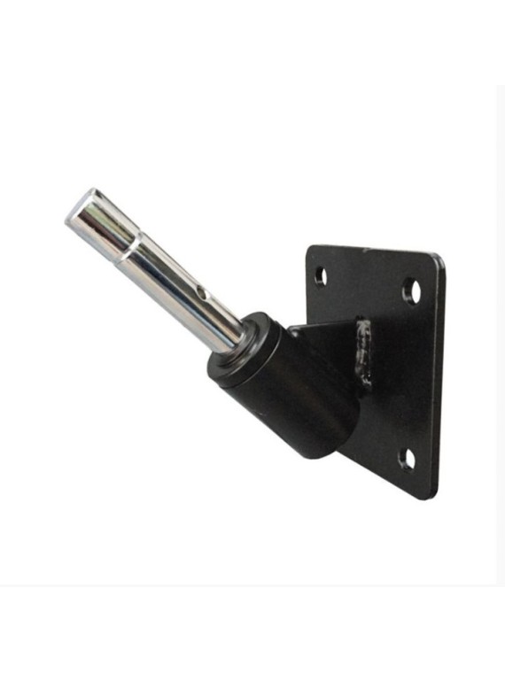 Fixation Murale 45° – Support Noir pour drapeaux | Signal Market