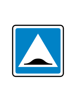 Panneau C27 Surélévation de chaussée - Signal Market