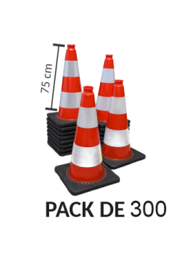 Pack de 300 K5a classe 2 lestés  75cm