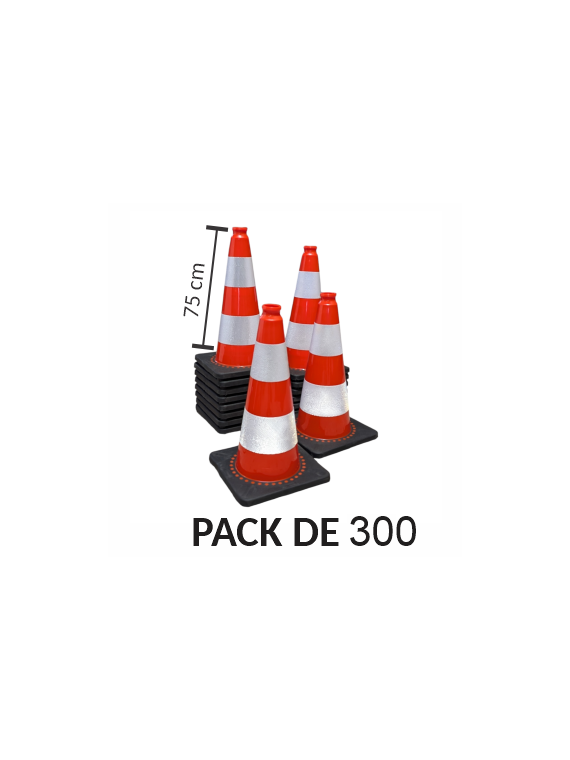 Pack de 300 K5a classe 2 lestés  75cm