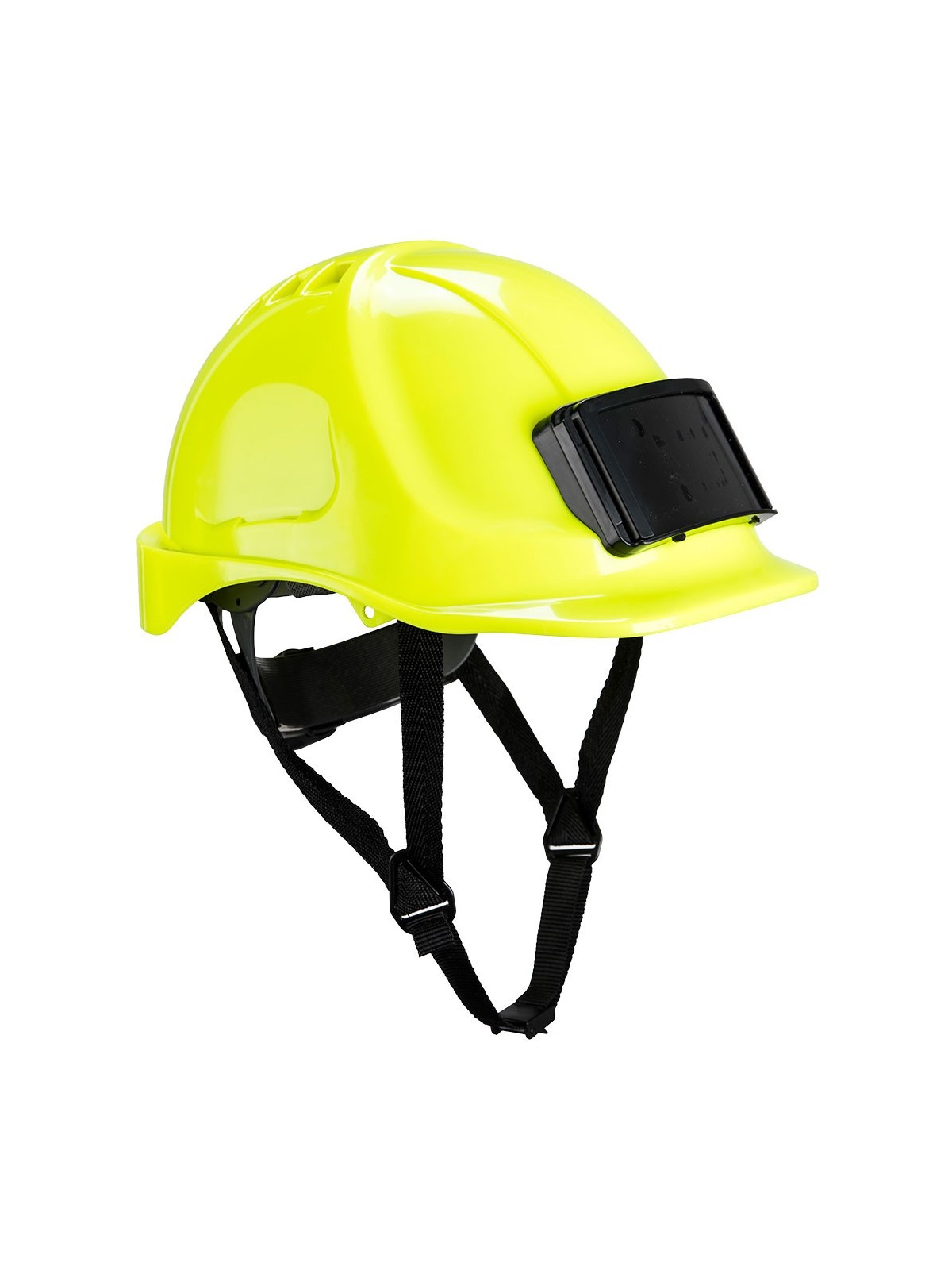 Casque de Sécurité avec Porte-Badge PB55 – Protection et Identification | Signal Market