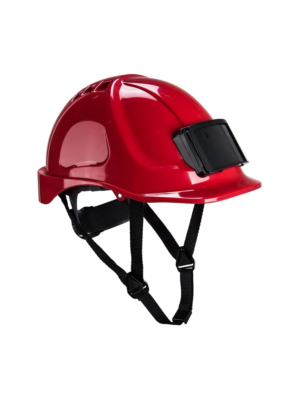 Casque de Sécurité avec Porte-Badge PB55 – Protection et Identification | Signal Market
