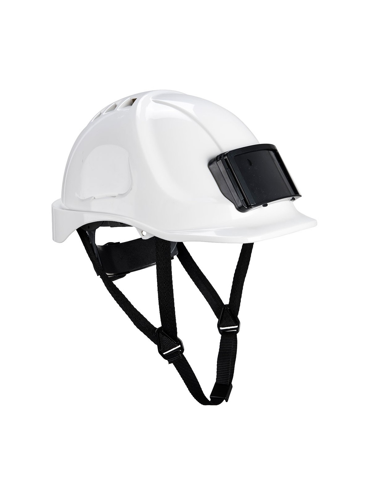 Casque de Sécurité avec Porte-Badge PB55 – Protection et Identification | Signal Market